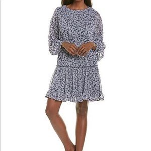 DNT floral mini dress, NWOT, L